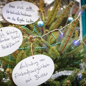 MobiliSta: Informationsstand auf dem Weihnachtsmarkt in Sennestadt am 01.12.2018