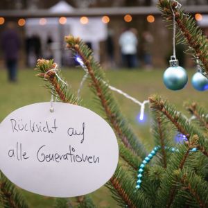 MobiliSta: Informationsstand auf dem Weihnachtsmarkt in Sennestadt am 01.12.2018